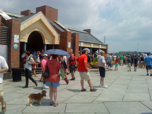 crowds on July 4, 2012